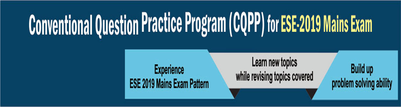 ESE 2019 Mains Preparation Program